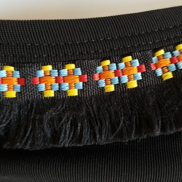 Dressy Black Tank w/ Ties on Sides - Picture 2 of 5